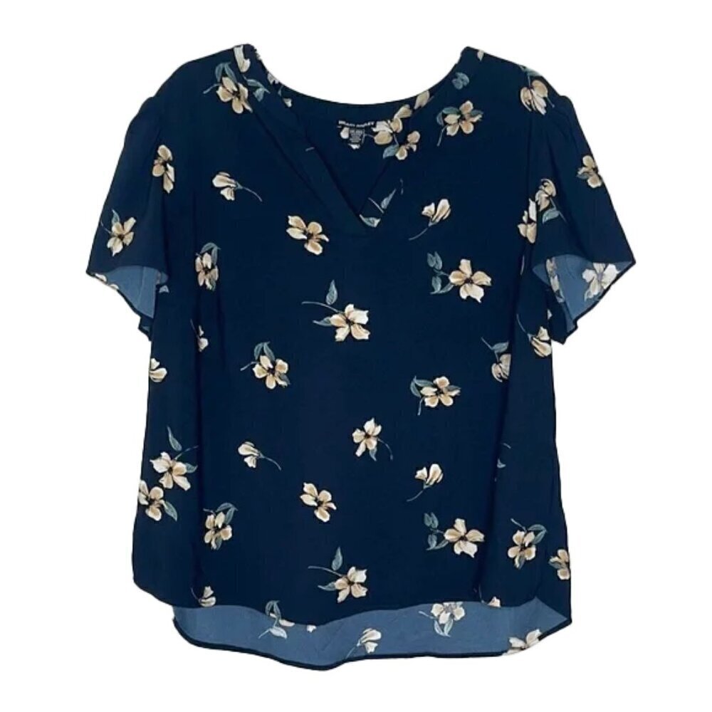 ❤️ HILARY RADLEY Floral Blouse Size XXL